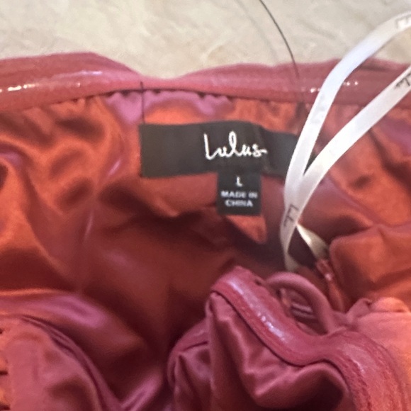 Lulu's Rust Mini Dress - Picture 2 of 3